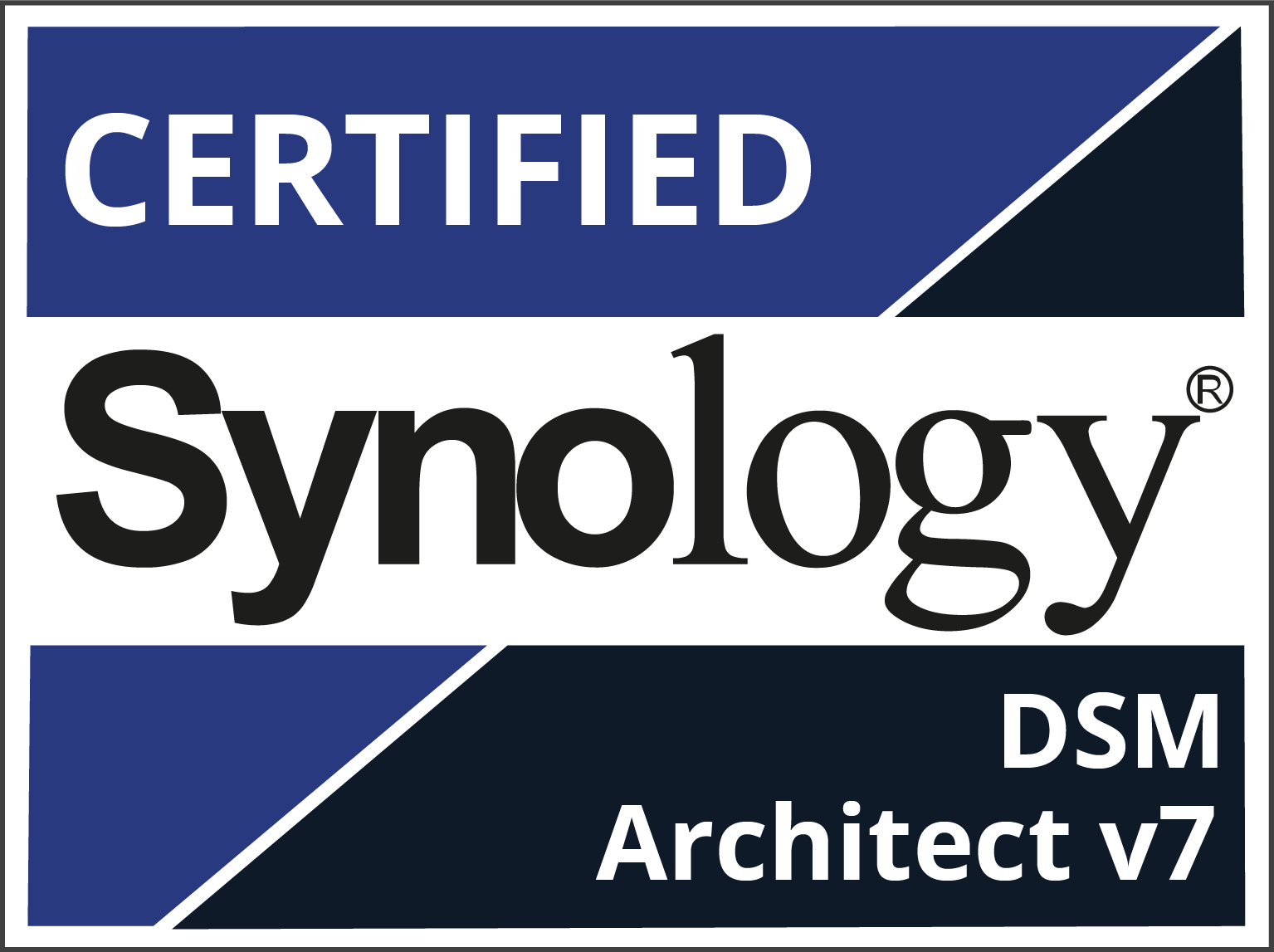 Zertifikat Synology DSM Architekt
